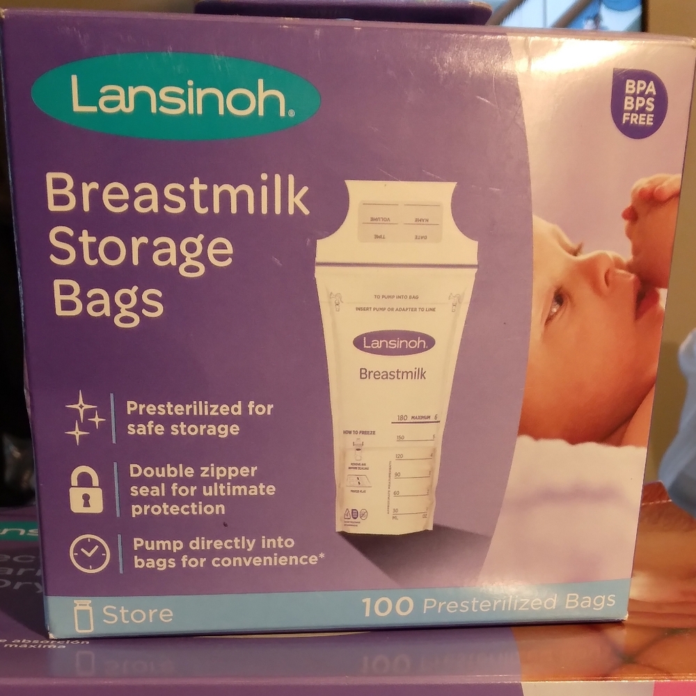 Lansinoh breast milk storage bags